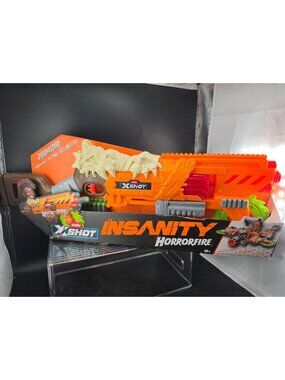 Zuru X-Shot Insanity Horrorfire Dart Blaster Includes 16 Darts